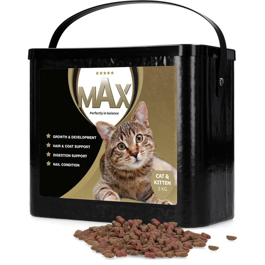 Max Kat en Kitten 3 kg – Vollständige Ausgewogene Ernährung für Katzen