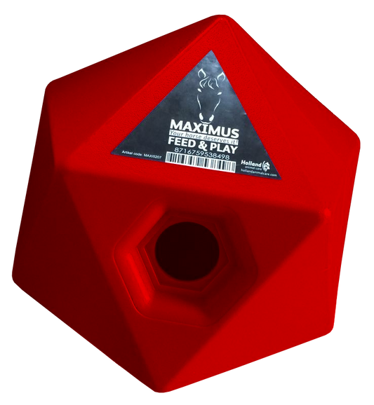 Maximus Feed & Play Rot – Spielend Füttern und Belohnen