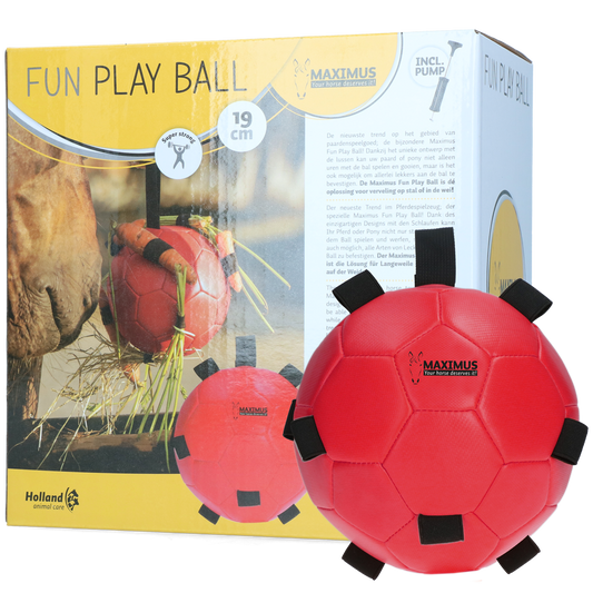 Excellent Horse Fun Spielball Rot – Robuste und Langlebige Konstruktion