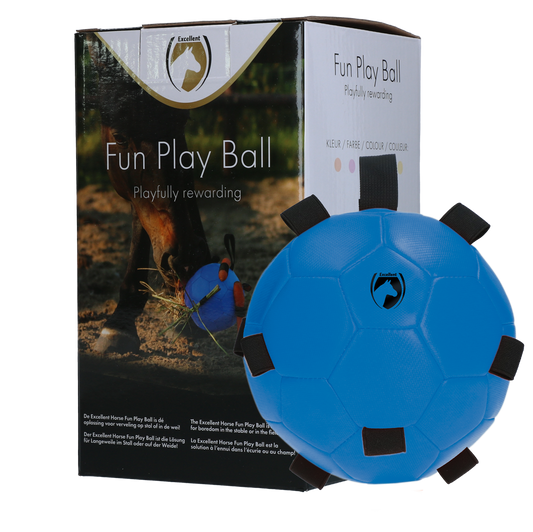 Excellent Horse Fun Play Ball Blau – Robuste und Langlebige Konstruktion