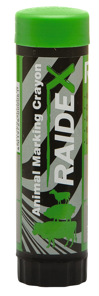 Raidex Viehzeichenstifte Grün – Original Drehbar Design