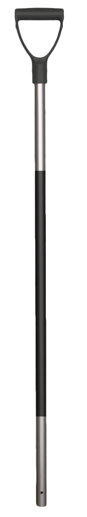 AluCraft Mistgabelstiel 115 cm – Ergonomischer Gummigriff für Optimalen Komfort