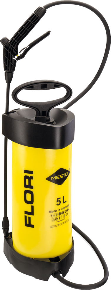Mesto Flori 5 l – Vielseitiges Drucksprühgerät mit Ergonomischem Abstellventil