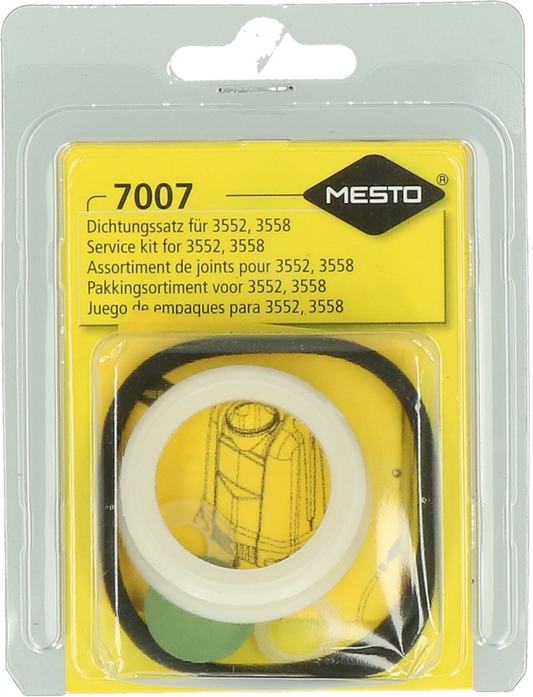 Mesto RS125 Dichtungsset – Hochwertige Ersatzdichtungen für Rückenspritze