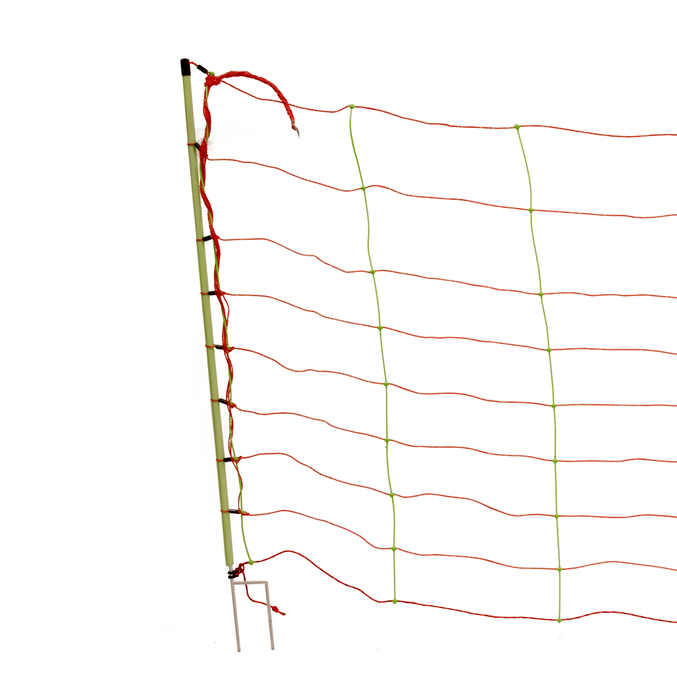 Euro-Netz Combi 106 cm Doppelspitze – Profi Zaunnetz Für Elektrozaun