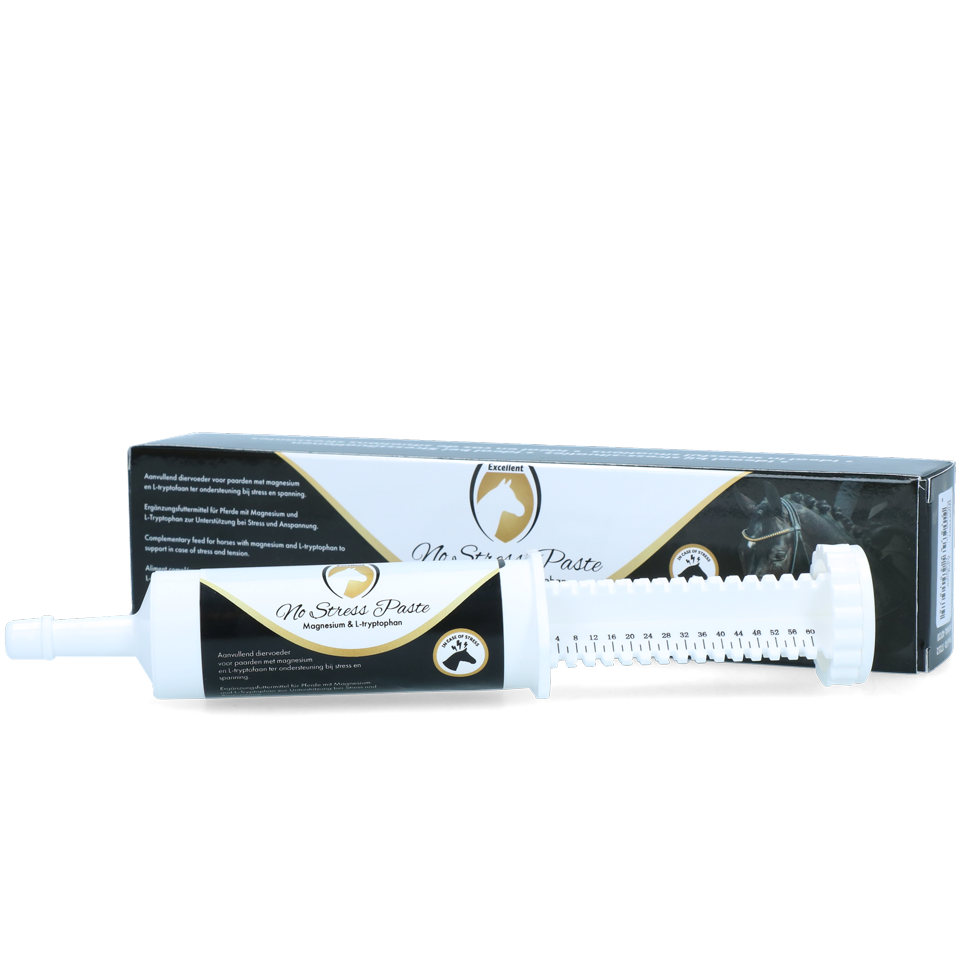 Excellent Horse No Stress Paste 60 ml – Unterstützt Bei Stress Und Anspannung