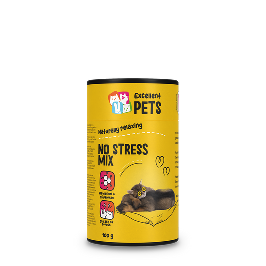 Excellent Pets No Stress Mix 100 g – Beruhigende Wirkung Für Hunde Und Katzen