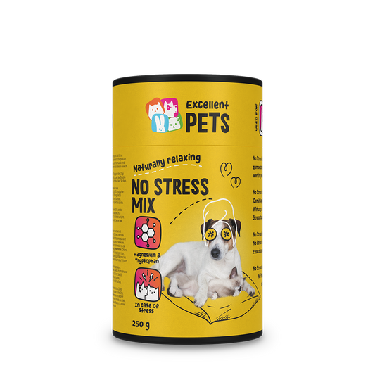 Excellent Pets No Stress Mix 250 g – Beruhigende Wirkung Für Hunde Und Katzen