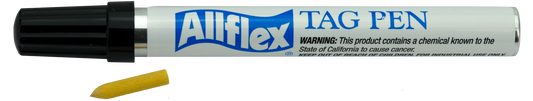 Allflex Ohrmarken Beschriftungsstift – Wasserresistenter Marker für Ohrmarken