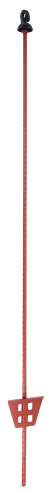Ovalstahlpfähle 105cm mit Öse – Robuster Federstahl für Langlebige Weidezaunlösungen