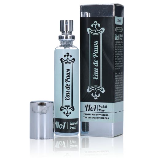 Eau de Paws No1 Invicti Paw – Duft für Männliche Hunde mit Wasserbasis