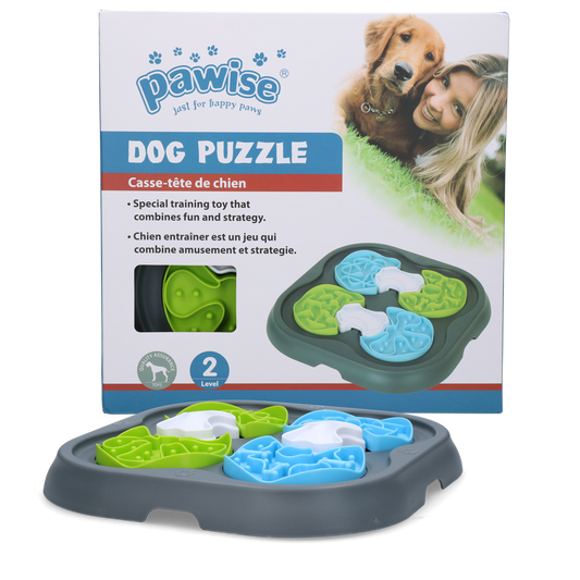 Pawise Dog Puzzle – Unterhaltsames Trainingsspielzeug für Hunde