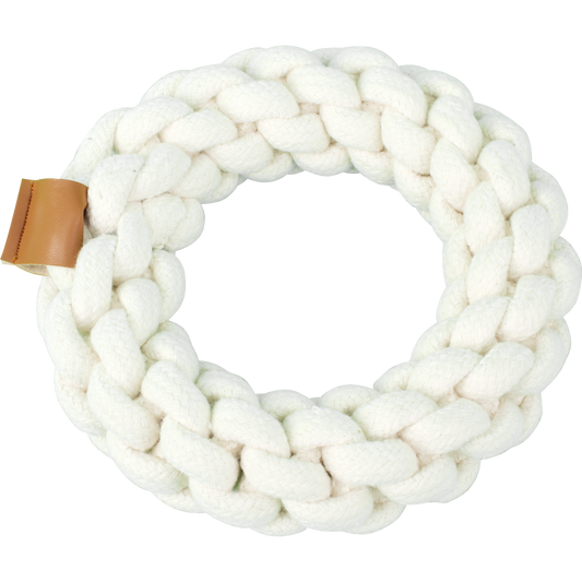Pawise Premium Baumwollspielzeug Ring – Robustes Kauvergnügen für Hunde