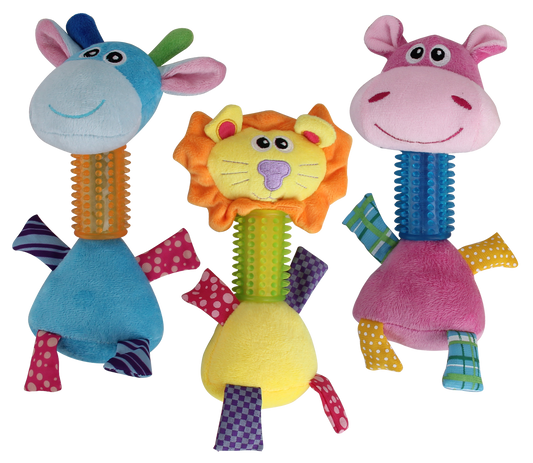 Pawise Puppy Long Neck Giraffe – Spielzeug Mit Geräusch und Beißring