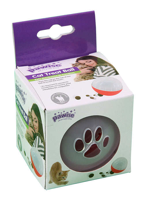 Pawise Cat Treat Ball 8 cm – Interaktive Belohnung Für Ihre Katze