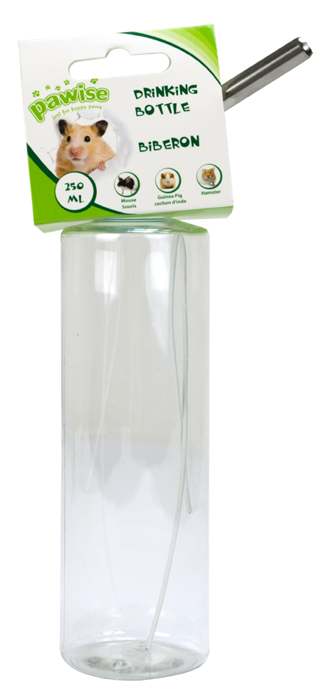 Pawise Trinkflasche M – Ideal Für Nagetiere Mit Edelstahl Trinkrohr