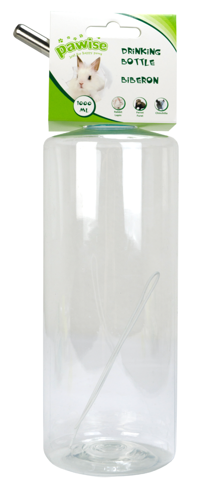 Pawise Trinkflasche XL – Ideal Für Nagetiere Und Einfach Zu Befestigen