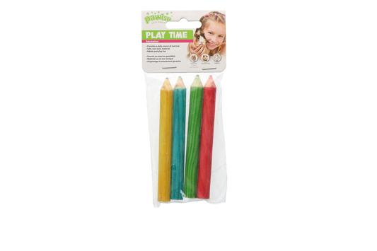 Pawise Play Time Kleintier Bleistift – Sicheres Und Ungiftiges Nagevergnügen