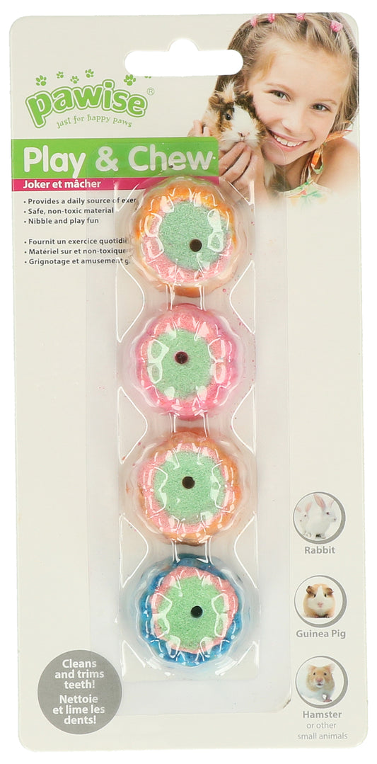 Pawise Play & Chew Pie – Zahnpflege Für Kleine Nagetiere