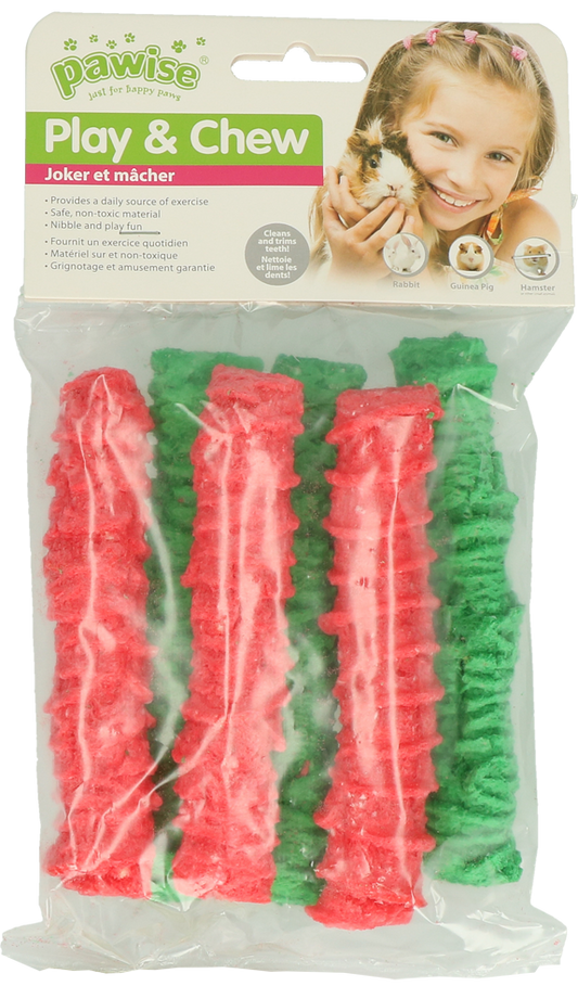 Pawise Play & Chew Pops L – Leckerer Knabberspaß Für Kleine Nagetiere