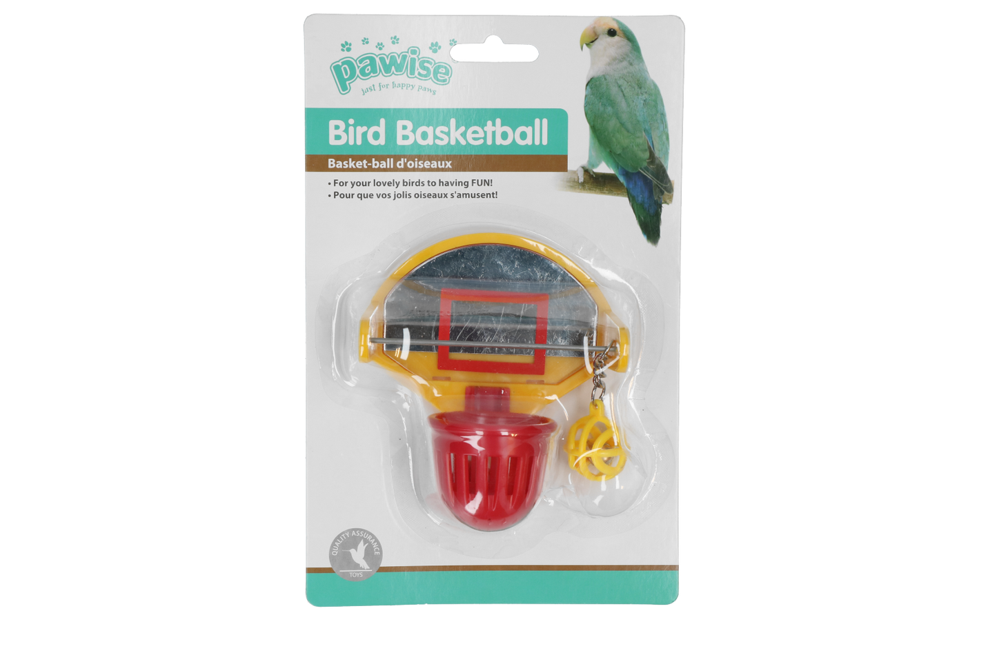 Pawise Bird Basketball – Spannendes Spielzeug für Vögel