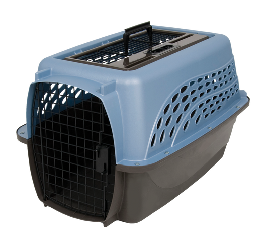 Petmate 2 Tür Kennel Blau S – Komfortabler und Sicherer Rückzugsort für Ihr Haustier