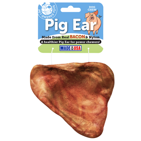 Pet Qwerks Schweineohr M – Langlebiges Kauspielzeug Mit Speckgeschmack
