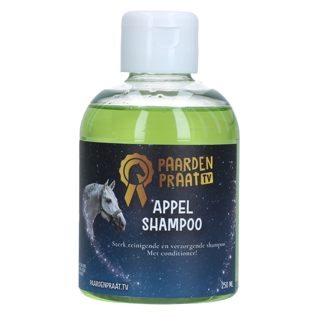 Paardenpraat TV Shampoo Apfel – Erfrischender Apfelduft für Gesundes Fell