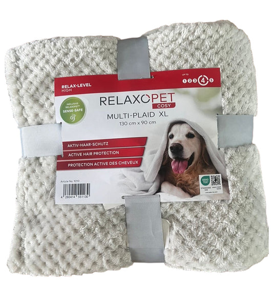 RelaxoPet Cosy Multi-Plaid XL – Kuscheliger Komfort Für Ihren Hund