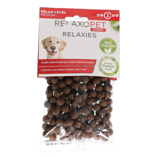 RelaxoPet Chew Relaxies 150 g – Beruhigende Snacks Für Entspannung