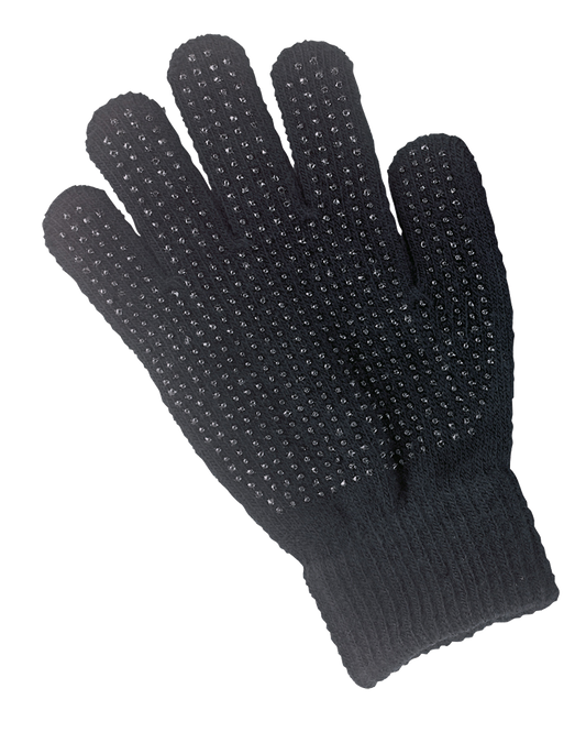 Magic Grippy Handschuhe Schwarz – Sicherer Griff mit Noppen-Innenhand
