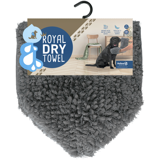 Royal Dry Handtuch Für Hunde – Ultra-Saugfähiges Mikrofaserdesign