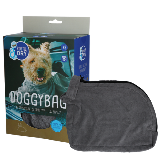 Royal Dry Doggy Bag Trockenbeutel XS – Super Saugfähige Mikrofaser