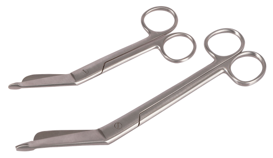 MedizinPlus Verbandschere Edelstahl 145 mm – Ergonomisches Design für Einfache Handhabung