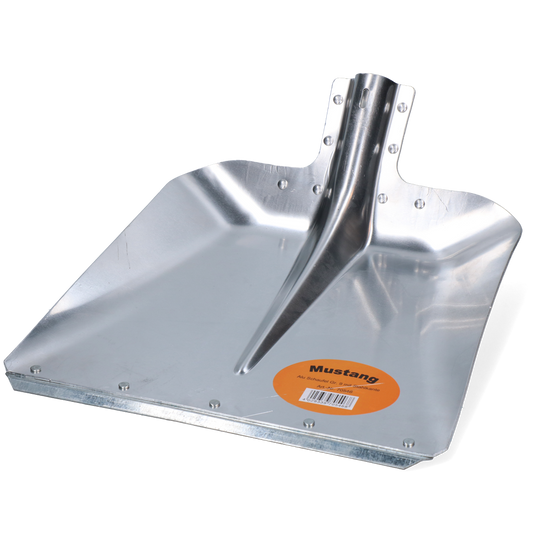 Schaufel Mustang aluminium, 27 cm breit 38 cm