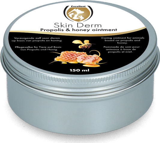 Excellent Skin Derm Propolis & Honig Salbe 150 ml – Natürliche Hautpflege Mit Propolis