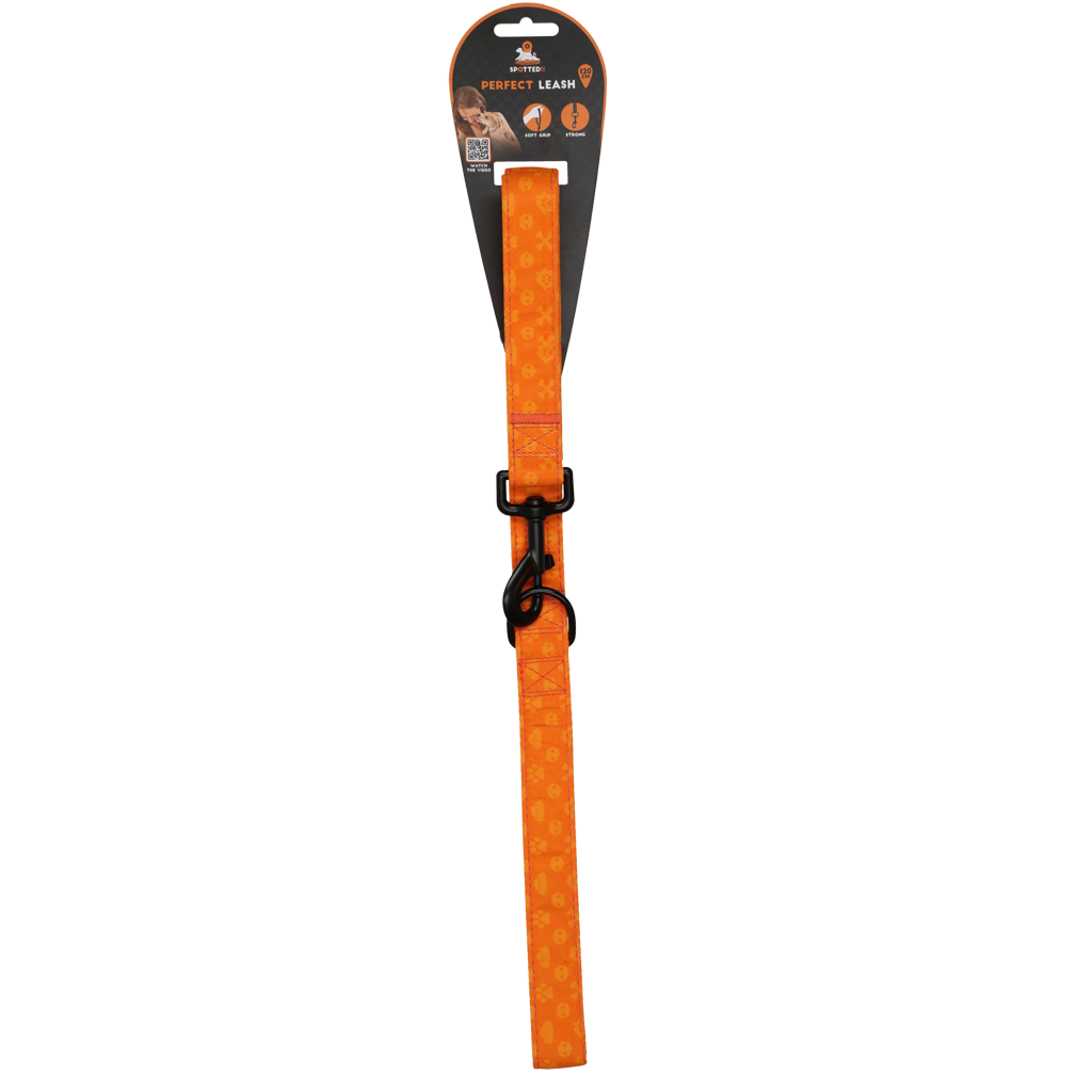Spotted Pro Perfect Leash 120 cm Orange – Robuste Und Leichte Hundeleine