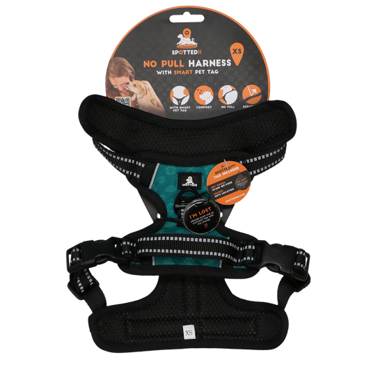 Spotted! Pro No Pull Harnas Grün XS – Optimaler Komfort Für Ihren Hund