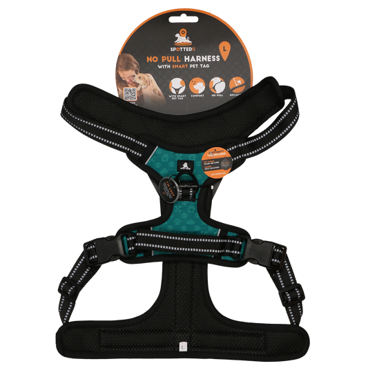 Spotted Pro No Pull Harnisch Grün L – Optimaler Komfort Für Ihren Hund