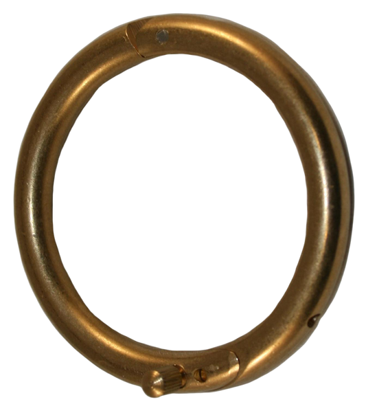 Bullennasenringe Messing 61 mm – Robuste und Langlebige Bauweise