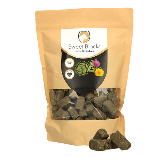 Excellent Horse Sweet Blocks – Getreidefreie Leckerbissen für Pferde