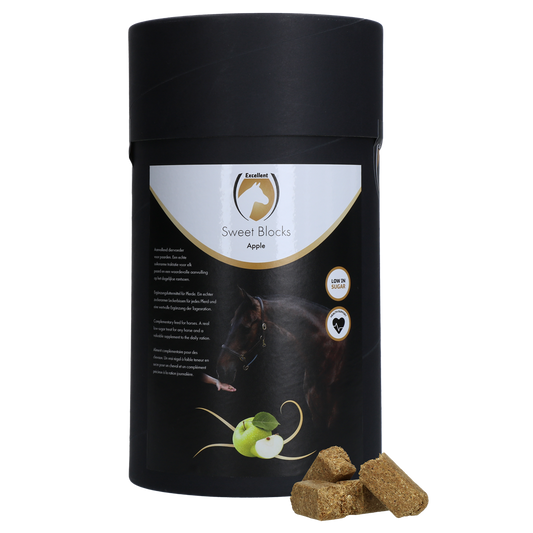 Excellent Horse Sweet Blocks Apfel 3 kg – Zuckerarme Leckerbissen Für Pferde
