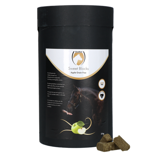 Excellent Horse Sweet Blocks – Getreidefreie Apfel Leckerbissen 3 kg