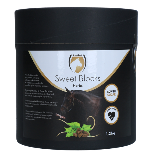 Excellent Horse Sweet Blocks – Zuckerarmer Leckerbissen für Pferde