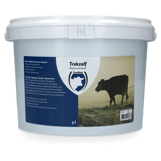 Excellent Zugsalbe 5 l – Hautpflege Mit 4 Prozent Campher Und 15 Prozent Ichthammol