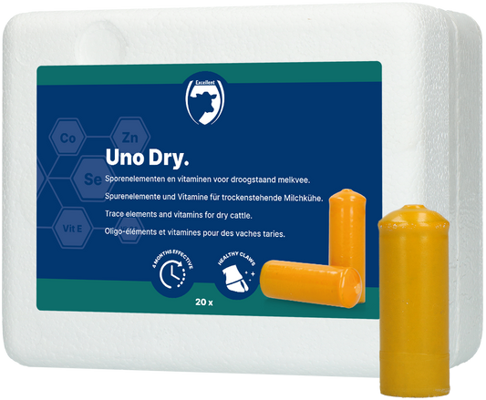 Excellent Uno Dry 20 x 103 g – Mineralienbolus Für Trockenstehende Kühe