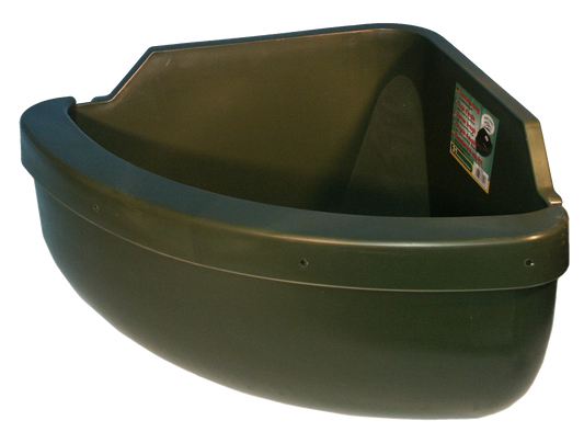 OK Plast Futtertrog Eckmodel Feed Saver 31 l – Robust Und Kleckersicher