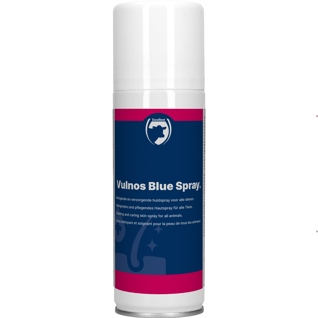 Vulnos Blau Spray – Reinigendes und Pflegendes Hautspray für Tiere