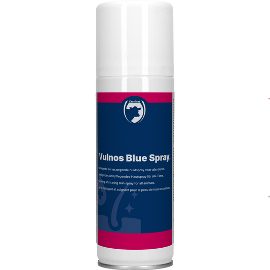 Vulnos Blau Spray – Reinigendes und Pflegendes Hautspray für Tiere