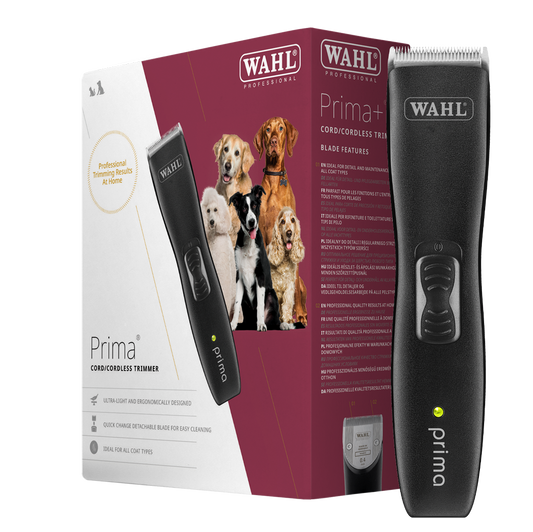 Wahl Prima Trimmer – Kabelloser Tierhaartrimmer Mit 100 Minuten Betriebsdauer
